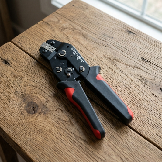 pince sertir sur table