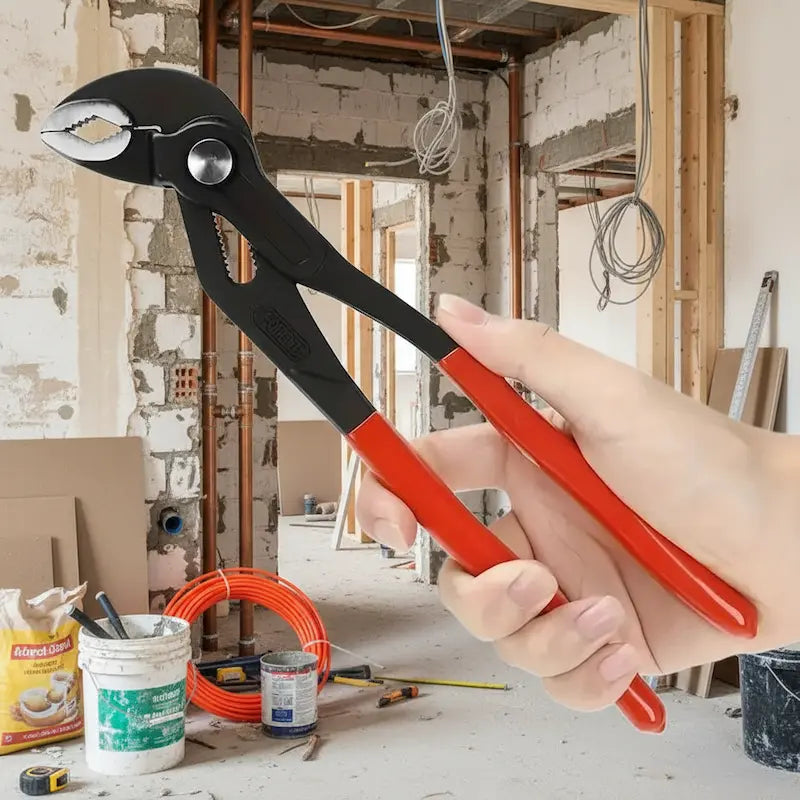 pinces multiprises sur chantier