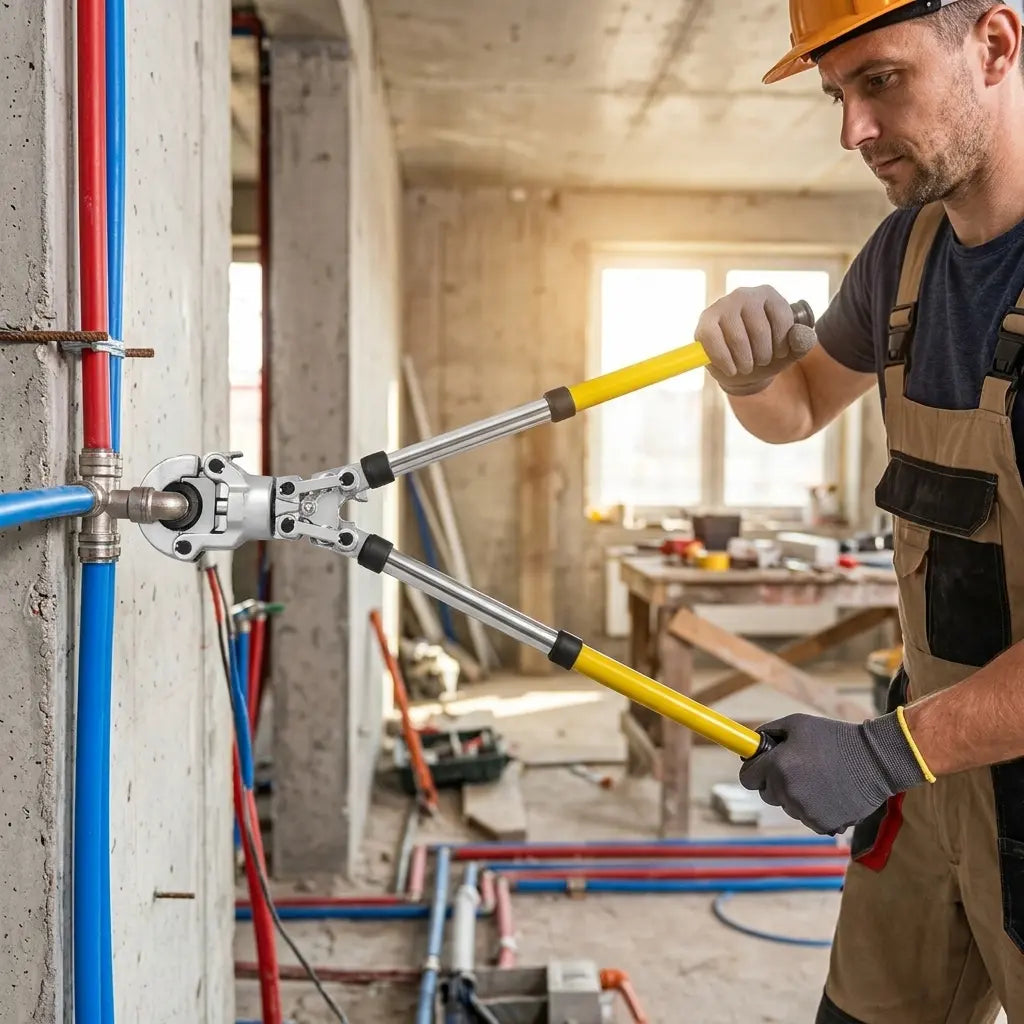 plombier sertissant per avec pince a sertir multicouche professionnelle CW 1632