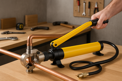 preparation sertissage avec a sertir hydraulique