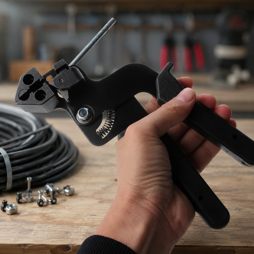 présentation pince a sertir professionnelle ergonomique
