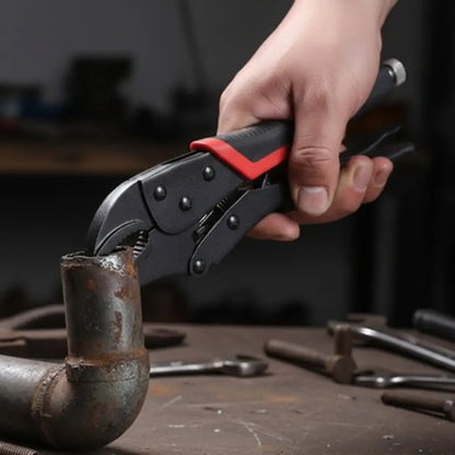 serrage acier avec pince etau pro grip