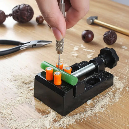 serrage objet sur etau precision