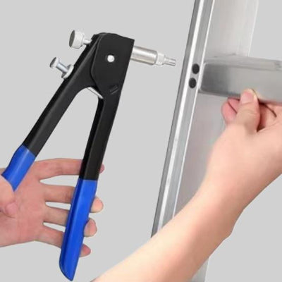 serrage rivet avec pince à rivet pop