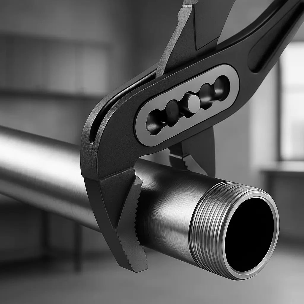 serrage tube avec pince multiprise