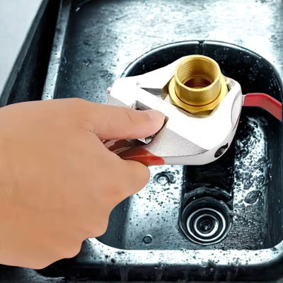 serrage vanne avec cle a molette