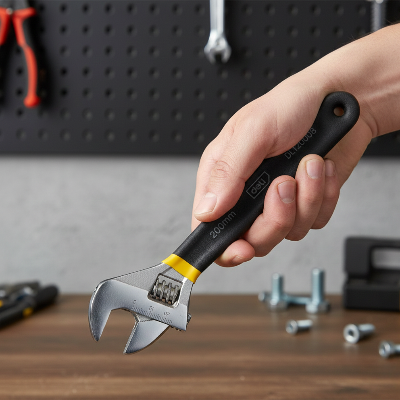 tenue de la cle a molette