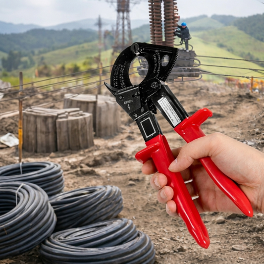 tenue de pince coupante câble 