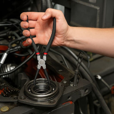 tenue pince à circlips