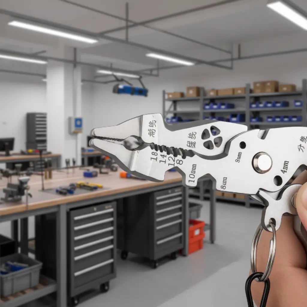 tête pince a denuder multidecoup dans atelier