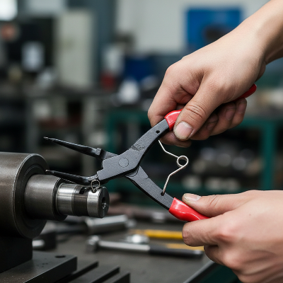 utilisation de la pince a circlips