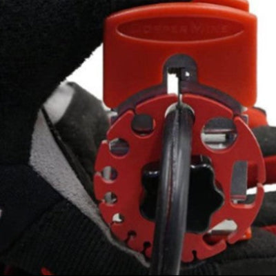 utilisation pince à dénude rouge