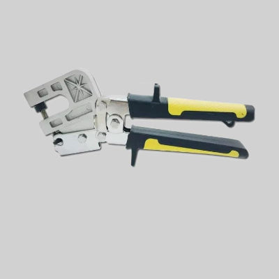 vue de face pince à sertir placo