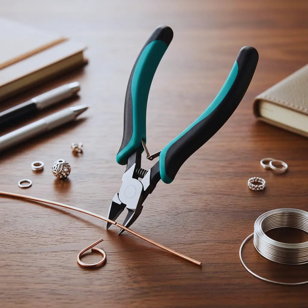vue de la pince coupante de precision et bijoux