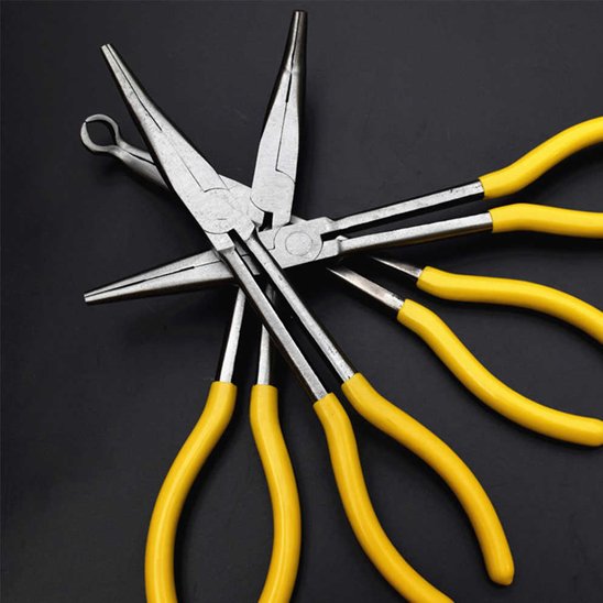 vue différente pince à bec