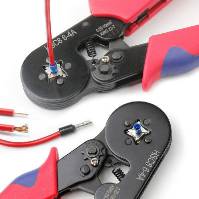 vue eclatee pince a sertir