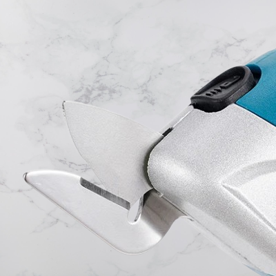 vue lame ciseaux électriques