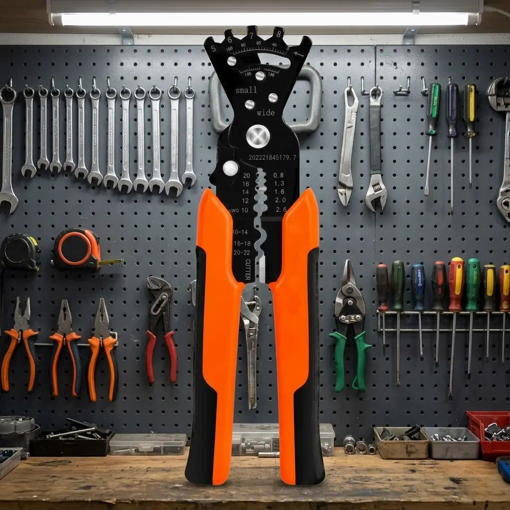 vue pince a denuder multifonction 7 en 1 dans atelier