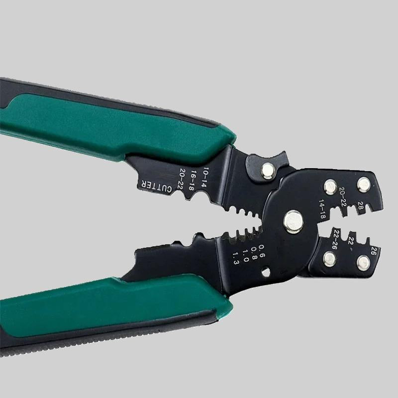 vue pince a sertir ouverte