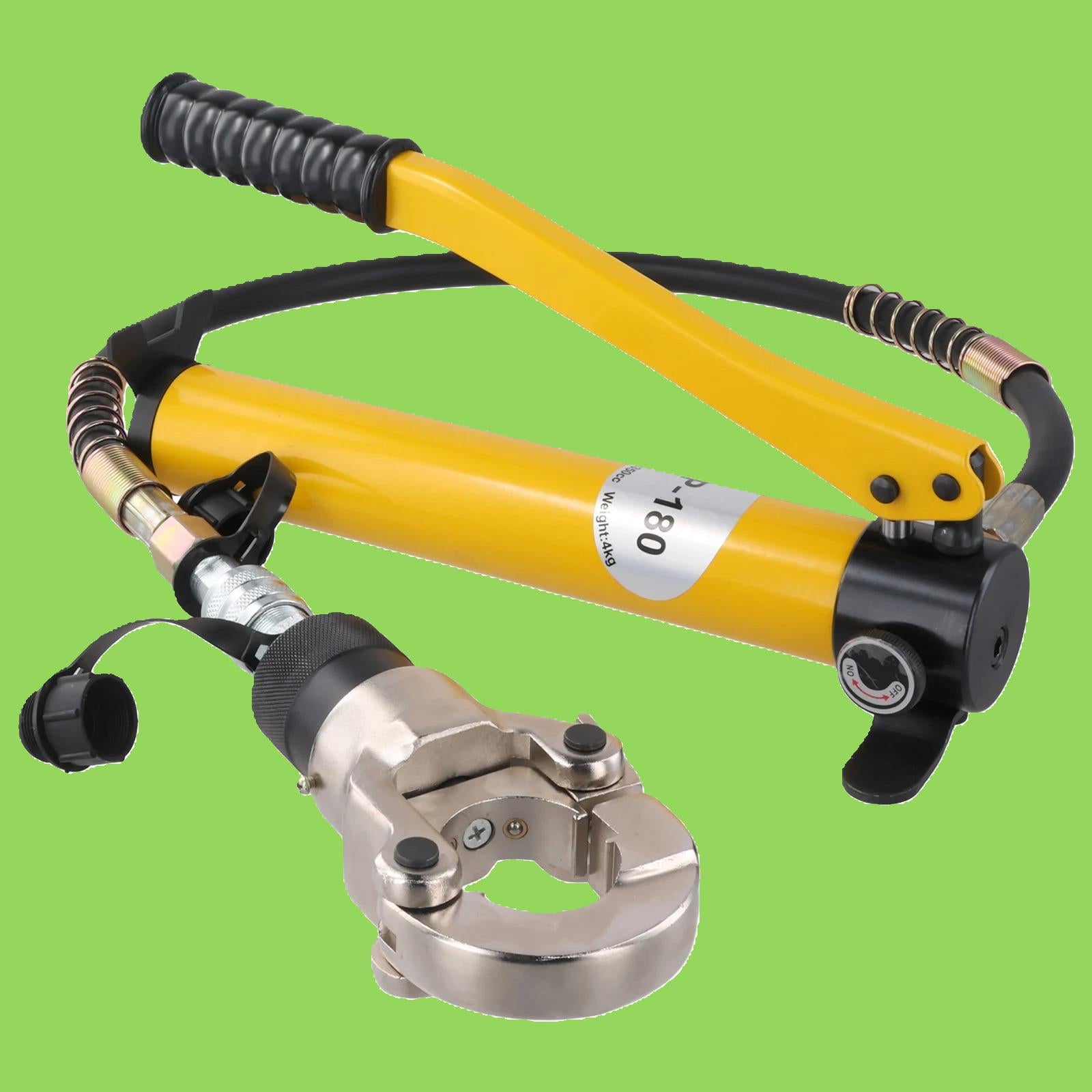 vue simple pince a sertir hydraulique