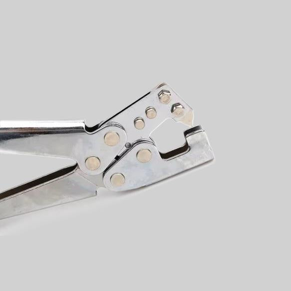 vue tête pince à sertir placo