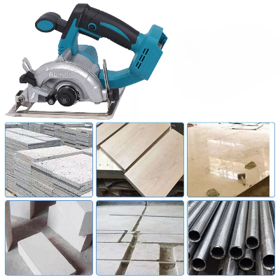 vue utilisation scie électrique